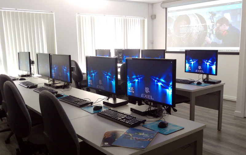 ERP Software training room