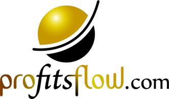 Profitsflow stacked logo