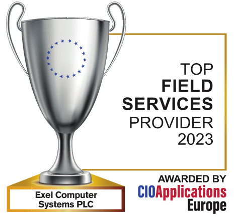 Exel Computer Systems PLC Award logo